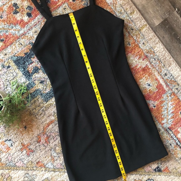 90s Square-Neck Mini-Dress - Picture 4 of 5